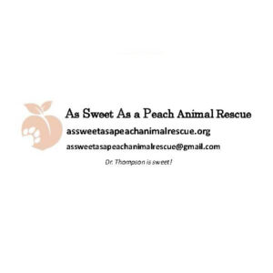 As Sweet As A Peach Animal Rescue