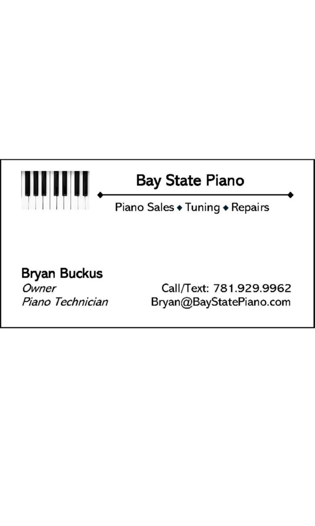 BAY STATE PIANO